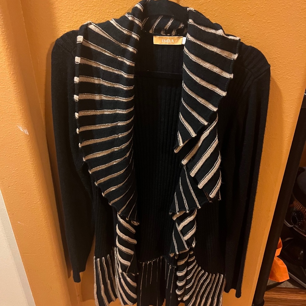 Biba Black and gold sweater
